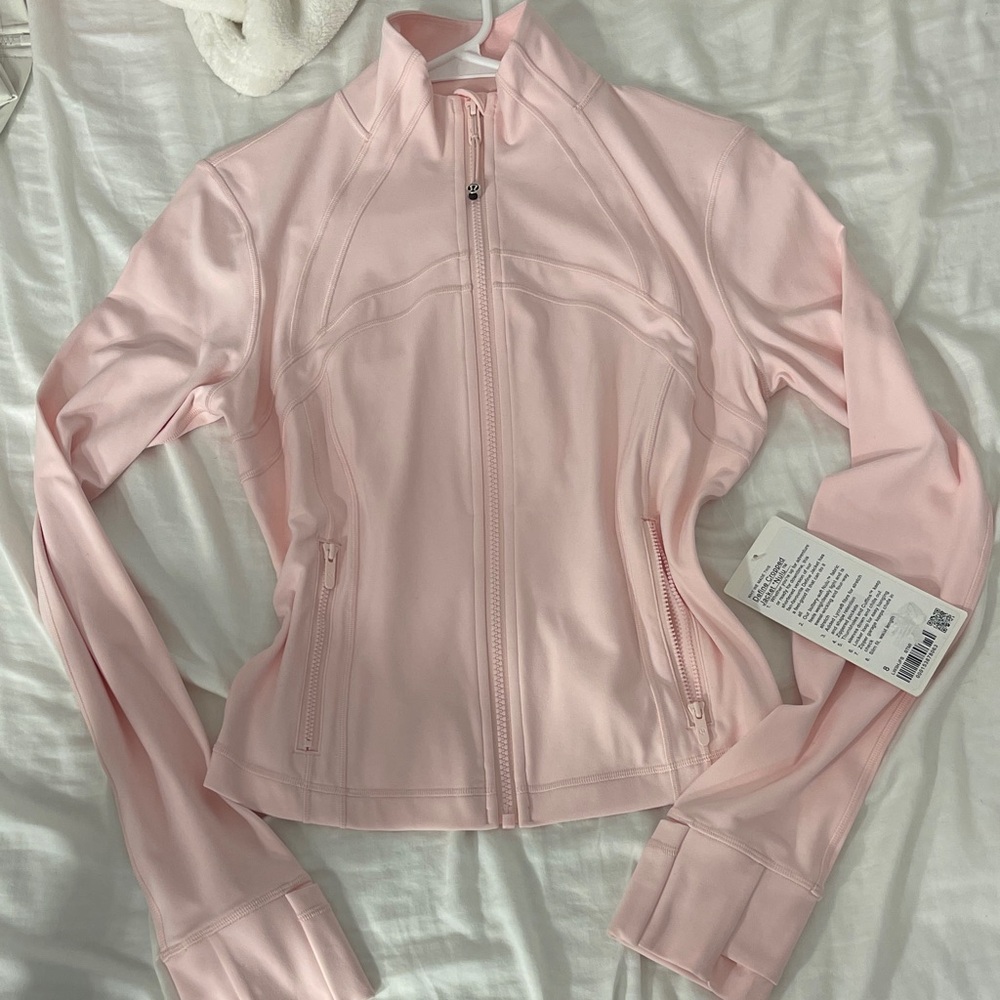 Lululemon strawberry milkshake cropped define jacket